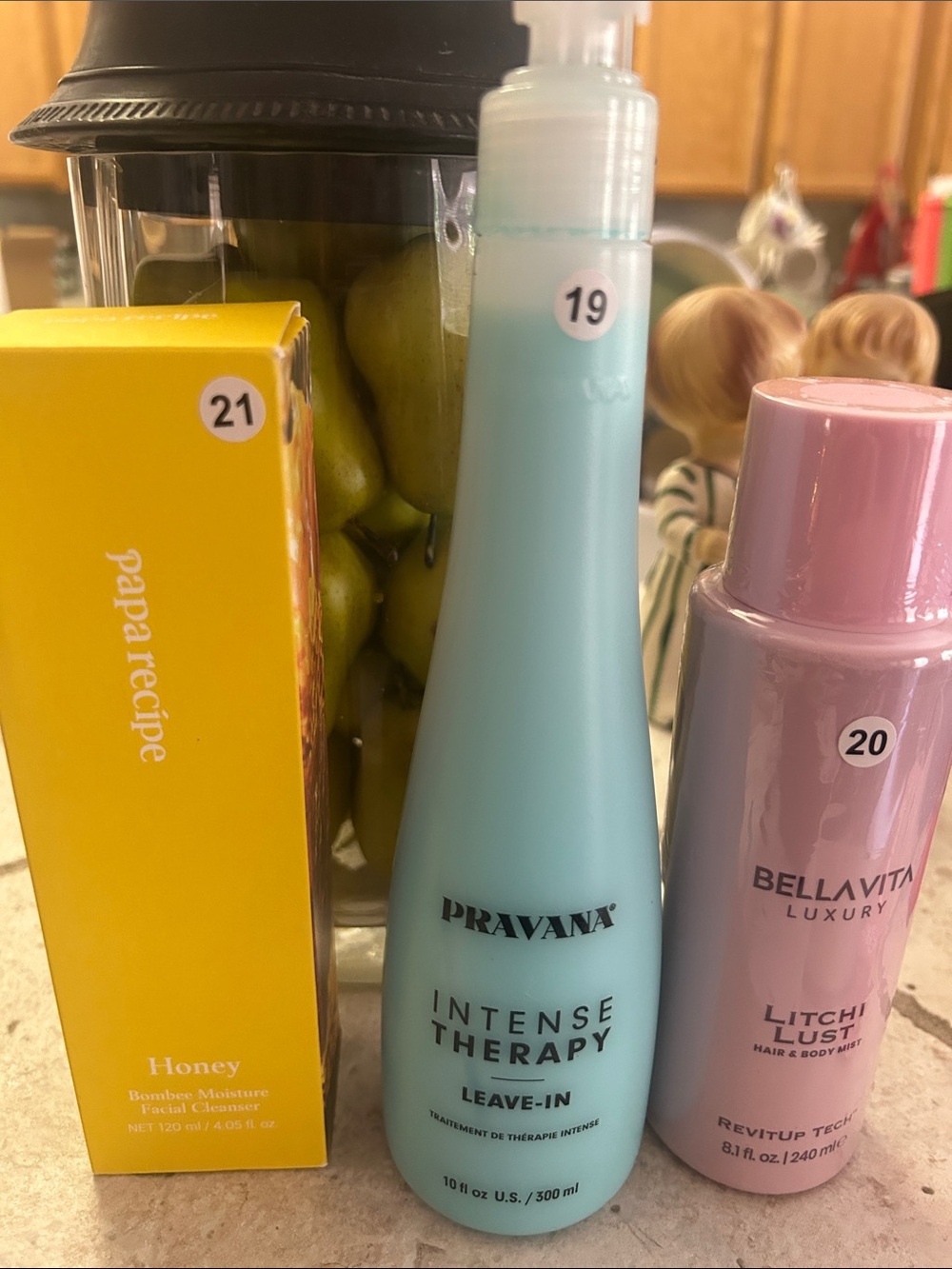 Pravana Intense Therapy Leave-In Conditioner — Light Blue